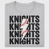 Distressed Knights Baseball Lightning DTF Transfer