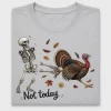 Skeleton Turkey Chase DTF Transfer