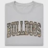 Distressed Bulldogs Camo DTF Transfer