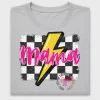 Retro Mama Lightning Bolt DTF Transfer