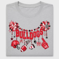 Bulldogs School Spirit DTF Transfer