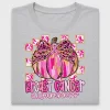 Coquette Breast Cancer Pumpkin DTF Transfer