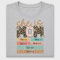 Christian Mom Leopard Daisy DTF Transfer