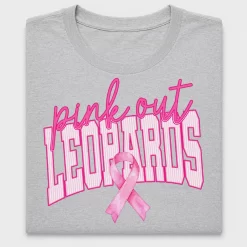 Pink Out Leopard DTF Transfer