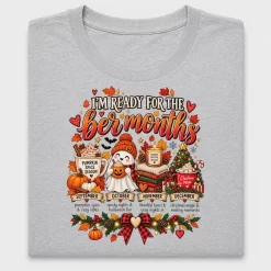 Ber Months Fall Halloween Christmas DTF Transfer