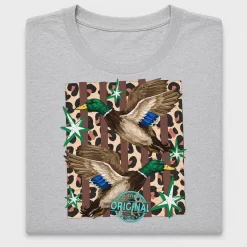 Mallard Duck Leopard Print DTF Transfer