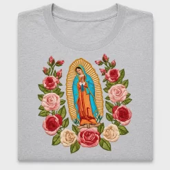 Our Lady of Guadalupe Floral DTF Transfer