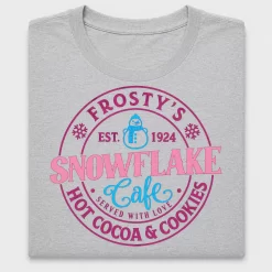 Frosty's Snowflake Cafe DTF Transfer
