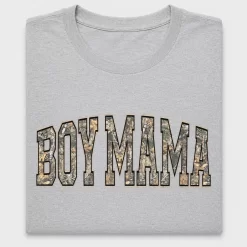 Boy Mama Camo Varsity DTF Transfer