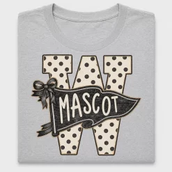 Retro Mascot Polka Dot DTF Transfer