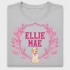 Dog Mom Floral Crest DTF Transfer