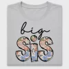 Big Sis Little Sis Floral DTF Transfer
