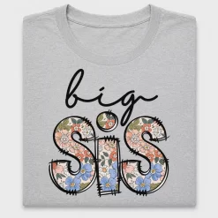 Big Sis Little Sis Floral DTF Transfer