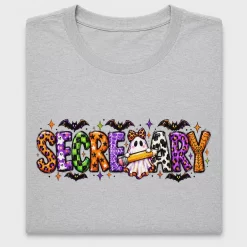 Scary Secretary Halloween DTF Transfer