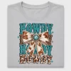 Western Cowgirl Howdy DTF Transfer