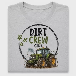 Dirt Crew Club Tractor DTF Transfer