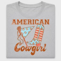 American Cowgirl DTF Transfer