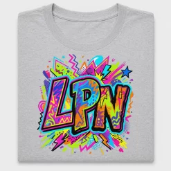 Retro LPN DTF Transfer