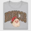 Retro Santa Leopard DTF Transfer