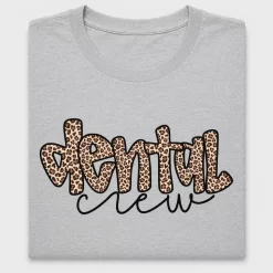 Leopard Dentist Crew DTF Transfer