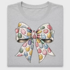 Easter Egg Coquette Bow DTF Transfer
