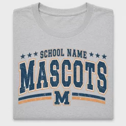 Retro School Mascot DTF Transfer