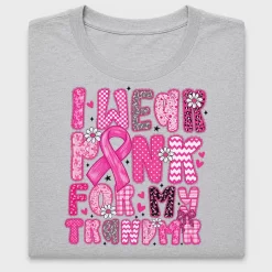 Wear Pink for My Grandma DTF Transfer