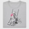 Whimsical Ghost on Swing DTF Transfer