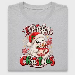 I Prefer Christmas Ghost DTF Transfer