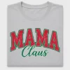 Mama Claus Varsity DTF Transfer