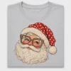 Retro Santa Face DTF Transfer