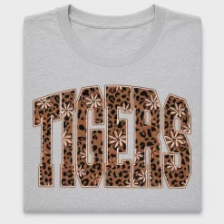 Floral Tiger Leopard DTF Transfer