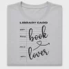Book Lover Library Card DTF Transfer