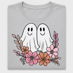 Cute Ghost Floral DTF Transfer