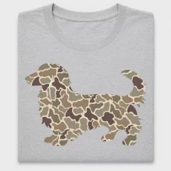 Camo Dachshund DTF Transfer
