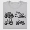 Construction Vehicles DTF Transfer