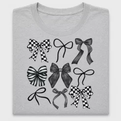 Black Coquette Bow Collage DTF Transfer