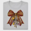 Retro Football Charm Bow DTF Transfer