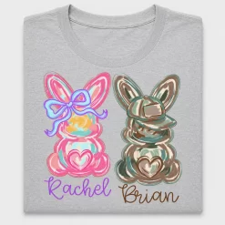 Personalized Easter Bunny DTF Transfer