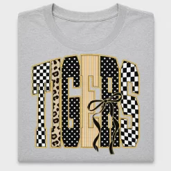 Retro Leopard Bow DTF Transfer