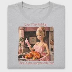 Funny Thanksgiving Doll DTF Transfer
