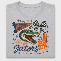 Retro Gators Doodle DTF Transfer