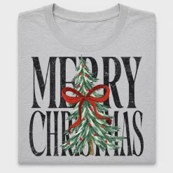 Merry Christmas Mistletoe DTF Transfer