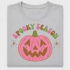 Retro Pink Pumpkin Spooky Season DTF Transfer