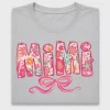 Floral Mimi Coquette Bow DTF Transfer