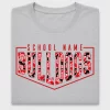 Custom School Mascot Bulldog DTF Transfer