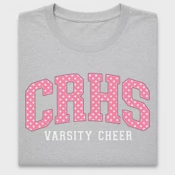 Polka Dot Cheer Squad DTF Transfer