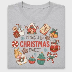Retro Christmas Sweet DTF Transfer