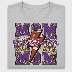 Football Mom Leopard DTF Transfer