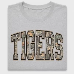 Distressed Camo Tigers DTF Transfer